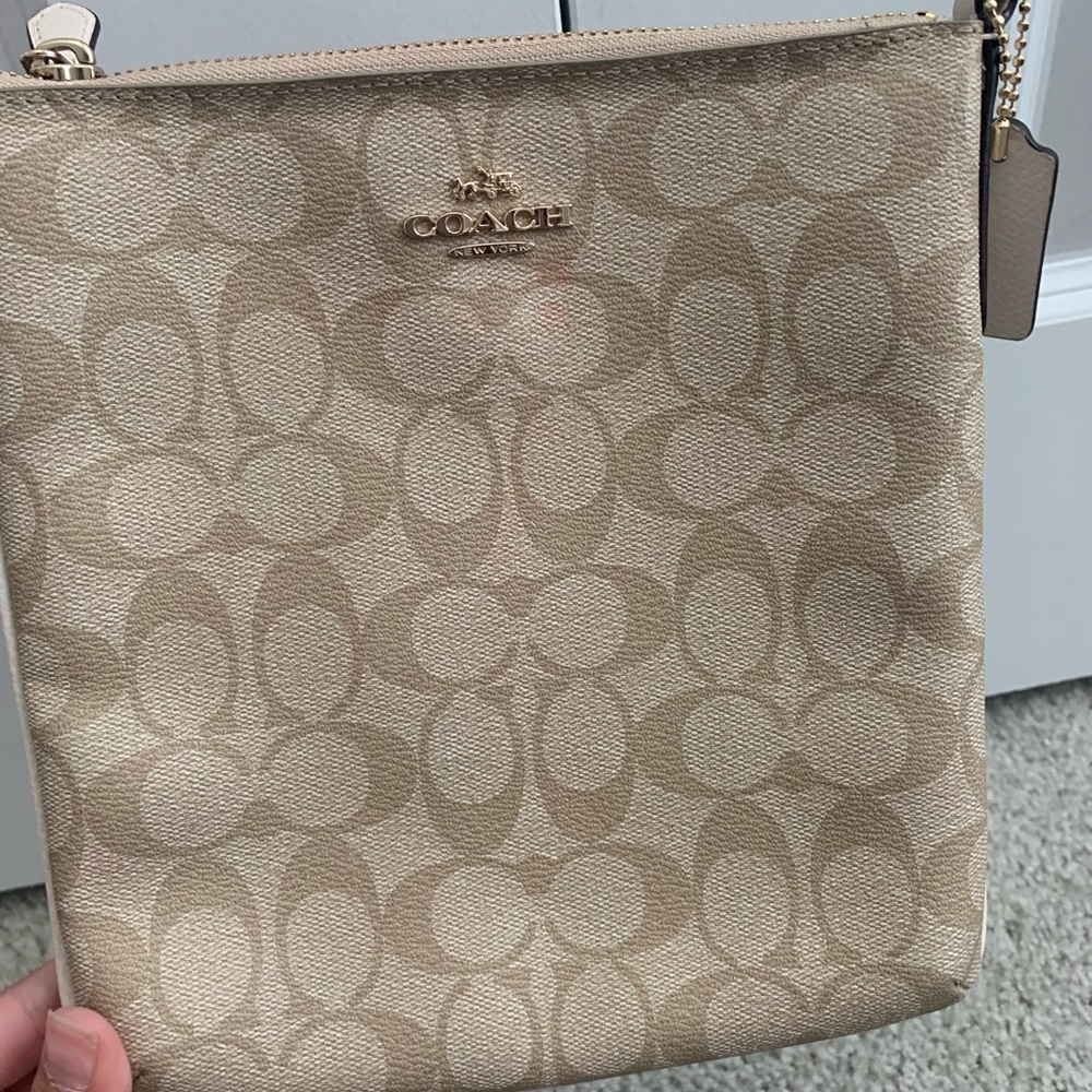 Coach Tan Crossbody